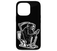 Death On The Throne Doom Scrolling The Internet Custodia per iPhone 13 Pro
