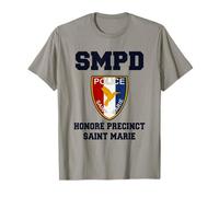 Death Paradise Detective Saint Marie Polizia Distintivo Maglietta