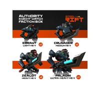 Death Ray Designs Sci-Fi Mini 6Mm Authority Knight Watch Faction Box SW (Nuovo)