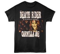 Death Rider - Carmilla Joe - T-Shirt A Maniche Corte Unisex Solida - Nera