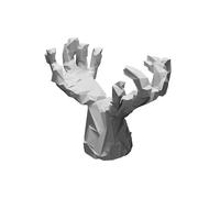 Death Stranding Cristallo Chirale Affilato Replica Prop Gioco Collezione 3D