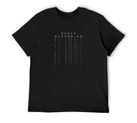 Death Stranding Graphic T-Shirt, Hideo Kojima Video Game Tee Black M