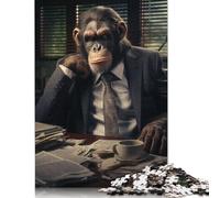 Death Taxes And Monkeys Jigsaw Puzzle Impossible 1000Pcs Decorazione Per La Casa. Rilassamento E Intelligence Per Adulti E Bambini Da 12 Anni 1000pcs (40x28cm)
