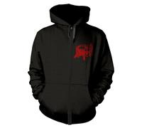 Death The Sound Of Perseverance Felpa con Cappuccio e Zip Intera Adulto (PH2315)