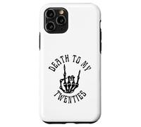 Death To My Twenties Funny R.I.P 20s, scheletro per 30° compleanno Custodia per iPhone 11 Pro