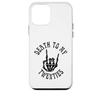 Death To My Twenties Funny R.I.P 20s, scheletro per 30° compleanno Custodia per iPhone 12 mini
