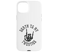 Death To My Twenties Funny R.I.P 20s, scheletro per 30° compleanno Custodia per iPhone 15 Plus
