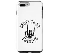 Death To My Twenties Funny R.I.P 20s, scheletro per 30° compleanno Custodia per iPhone 7 Plus/8 Plus