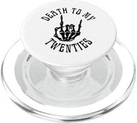 Death To My Twenties Funny R.I.P 20s, scheletro per 30° compleanno PopSockets PopGrip per MagSafe