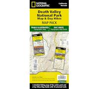 Death Valley Day Hikes and National Park Map: Map Pack
