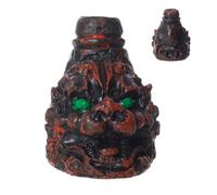 Death Whistle - Creatore di suoni spaventosi in argilla dipinta a mano, per scherzi e avventure all'aria aperta, effetto urlo inquietante per Halloween, campeggio e sopravvivenza per adolescenti e