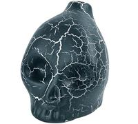 Death Whistle - Fischietto portatile con teschio spaventoso, Halloween pazzo urlante Aztec forte fischietto terrore teschio fischietto per sacrifici di guerra mostre culturali