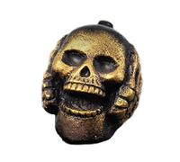 Death Whistle, Meditation Whistle, Horror Skeleton Sound Maker, Strange Scream Noise, Skull Prank Keepsake, Ideal For Halloween Frightening Fun Events 2,36 x 2,91 x 2,28 pollici
