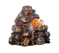Death Whistle, Scream Whistle of Death, 3,82 x 3,43 in Loud Skull Sound Maker, Collectible Horror Prank Toy for Halloween, Christmas Party, Gag Present, Adulti, Teens, Men, Women