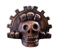 Death Whistle Skull - Aztec Death Sound Whistle, Handmade Skull Screamer | Creatore Di Rumore Forte Realistico, Terrificante Urlo Con Design Del Hollow Per Scherzi Infestati E Un Regalo Effetto
