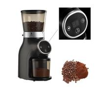 DEaThsalL Macinacaffè, con Pannello di Controllo Digitale a LED, macinacaffè Elettrico, 31 impostazioni di macinatura Precise, Macchina da caffè macinacaffè Integrata