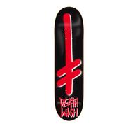 DEATHWISH da Barca Velocità Logo Blk / Rosso 8.2 Tavola
