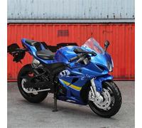 DEAVER 1:18 Per Suzuki Gsx-R1000 Moto Per Modello Statico Lega Pressofusa Giocattolo Regali(Blue)