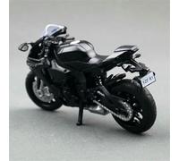 DEAVER 1:18 Per Yamaha Yzf-R1 Per Modello Pressofuso Statico Collezione Giocattoli In Lega Moto(Black- Silver)
