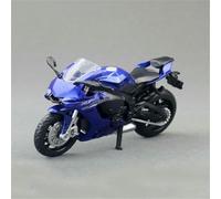 DEAVER 1:18 Per Yamaha Yzf-R1 Yzf R1 Moto Da Per Corsa Per Modello In Scala Pressofuso In Lega Giocattolo Collezione Arredamento Per Casa(Blue)