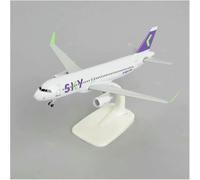 DEAVER Aereo scala esposizione 20 cm per la compagnia aerea Chilean Sky A320 aereo metallo pressofuso modelli collezione souvenir adatto come regalo