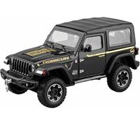 DEAVER Modelli auto lega pressofusa 1:24 per Jeep per Wrangler Rubicon per Dodge Mammoth modelli veicoli pre-costruiti finiti alla moda(Rubicon Black)