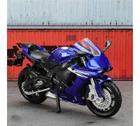 DEAVER Per Modellino Moto In Scala 1:18 Pressofuso Giocattolo Portatile Da Per Corsa Per Dita Per Modello Motocicletta Per Yamaha Yzf-R1 Yzfr1 Yzf R1(Blue)