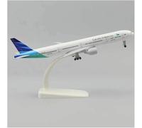 DEAVER Scala espositiva aeromobili 20 cm per aeroplani Garuda B777 metallo pressofuso rifiniti modellini aree ricevimento adatti come regalo