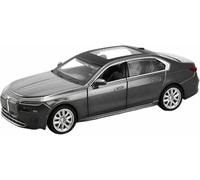 DEAVER Scala per replica auto modello 1:32 scala 15 cm lunghezza materiale lega pressofusa per Bmw I7 G70 veicolo lusso oggetti collezione ornamenti veicoli motore(Black)