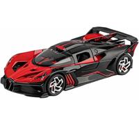 DEAVER Scala per replica auto modello 1:32 scala lega pressofusa per Mini per Bugatti Bolide simulazione veicoli metallo ornamenti motore(Red)