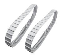 deawater Confezione da 2 tracce grigie di ricambio per robot pulitori per piscine Maytronics Dolphin, compatibili con i modelli Dolphin, numero parte 9983152-R2, tracce di ricambio per parti di