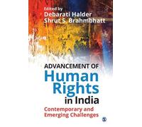 Debarati Halder Advancement of Human Rights in India (Copertina rigida)