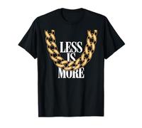 Débardeur minimaliste Goldkette Streetwear Hip Hop Liebhaber Maglietta