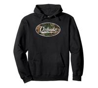 Debate Camo Vintage Throwback Aesthetic Felpa con Cappuccio