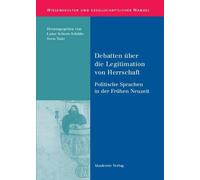 Debatten über die Legitimation von Herrschaft (Copertina rigida)