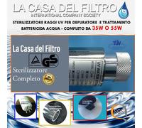 Debatterizzatore 16w Sterilizzatore Sistema UV completo 16w depuratore acqua