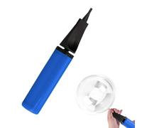 Debbery Una pompa per palloncini blu manuale a mano, pompa a mano per palloncini, palloni da spiaggia, zattera da nuoto, decorazioni e giocattoli gonfiabili, pompa manuale per palloncini adatta per