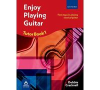 Debbie Cracknell Enjoy Playing Guitar Tutor Book 1 + CD (Sheet Music)