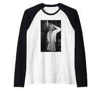 Debbie Harry Blondie registra a New York Martyn Goddard Maglia con Maniche Raglan