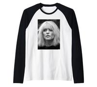 Debbie Harry Post-Il Cacciatore Blondie di David Corio Maglia con Maniche Raglan