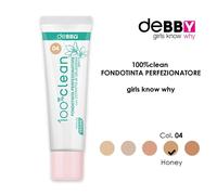 Debby 100% Clean Perfezionatore 04 Honey Fondotinta