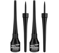deBBY, 100% precision EYELINER Liquido a Lunga Tenuta, Pigmenti Neri Intensi e Tratti Precisi, Asciugatura Rapida, Applicatore in Feltro per un'Applicazione Confortevole, Oftalmologicamente Testato