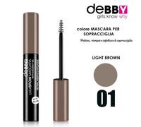 Debby Color&Brow Mascara 01 Marrone Chiaro - Mascara