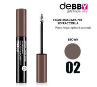 Debby Color&Brow Mascara 02 Marrone - Mascara