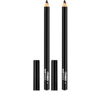 deBBY, eyePENCIL Waterproof, Matita Occhi Nera Resistente all'Acqua, Colore Intenso a Lunga Tenuta, Formula con Cere Speciali, Oftalmologicamente Testata, Colore 01 Nero (Confezione da 2)