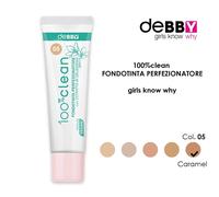 Debby Fondotinta 100% Clean Perfezionatore 05 Caramel - Fondotinta