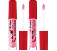 deBBY, kissME LIPGLOSS SPICY PLUMPING EFFECT, Gloss Labbra con Zenzero, Caffeina, Vitamina E, Mentolo e un pizzico di Peperoncino, Effetto Volumizzante Naturale, Finish Extra Luminoso