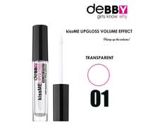 deBBY kissME LIPGLOSS 01 - transparent