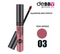 Debby Liquid Kisses Mat 3 - Rossetto Liquido Matte