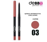 deBBY lipPENCIL Waterproof 8h Long Lasting 03 copper